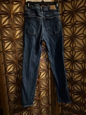 Madewell Men's Stovepipe Jeans in Dark Indigo size 27